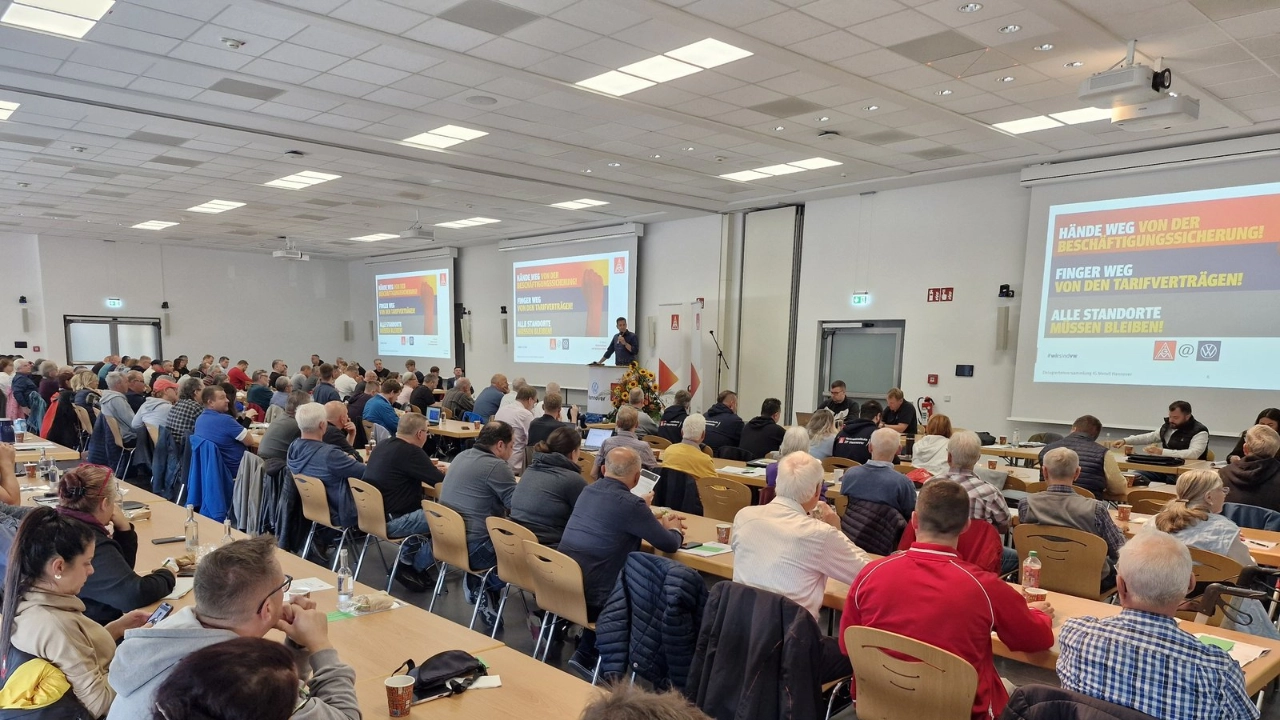 Delegiertenversammlung der IG Metall Hannover