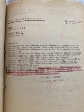 1947 Bettwaesche für IGM-Vorsitzenden