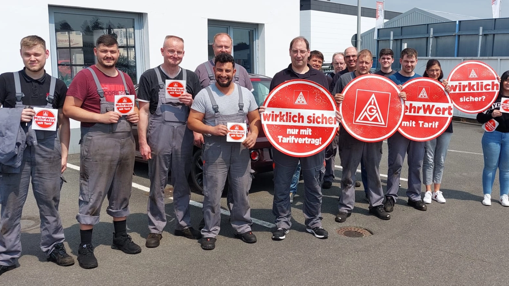 2023-06-09 Warnstreik bei Duerkop