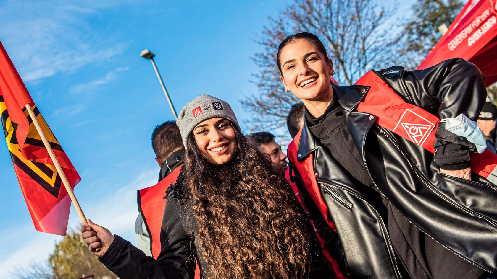 Warnstreik Salzgitter Metallerkreuzung