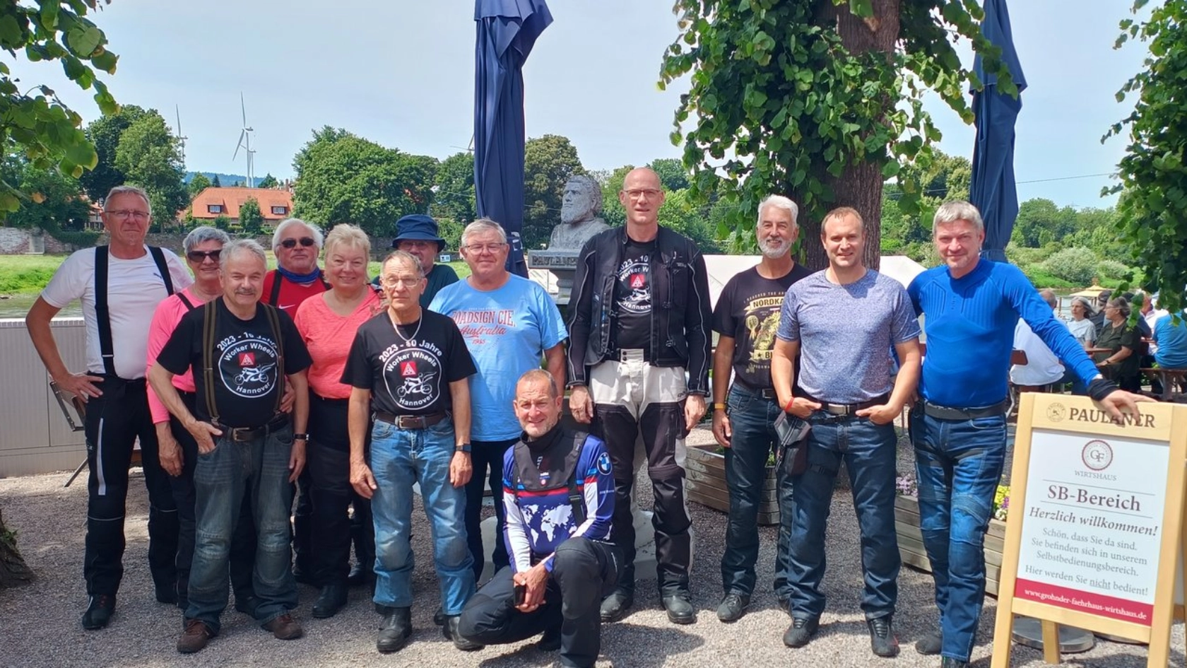 Die Worker Wheels auf ihrer Tagestour am 22. Juni 2025