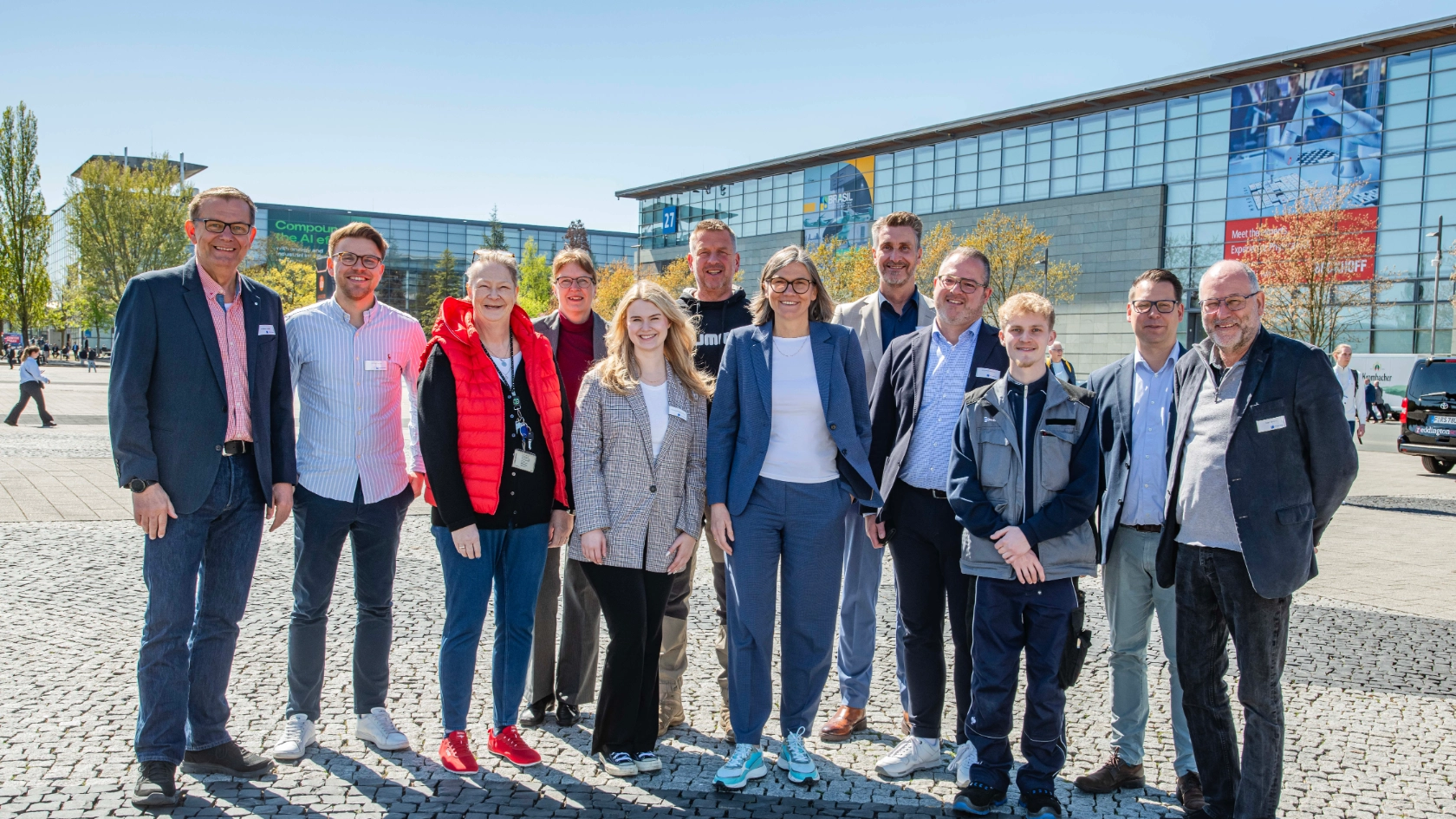 Christiane Benner trifft Vertrauensleute und Betriebsrat der Deutschen Messe
