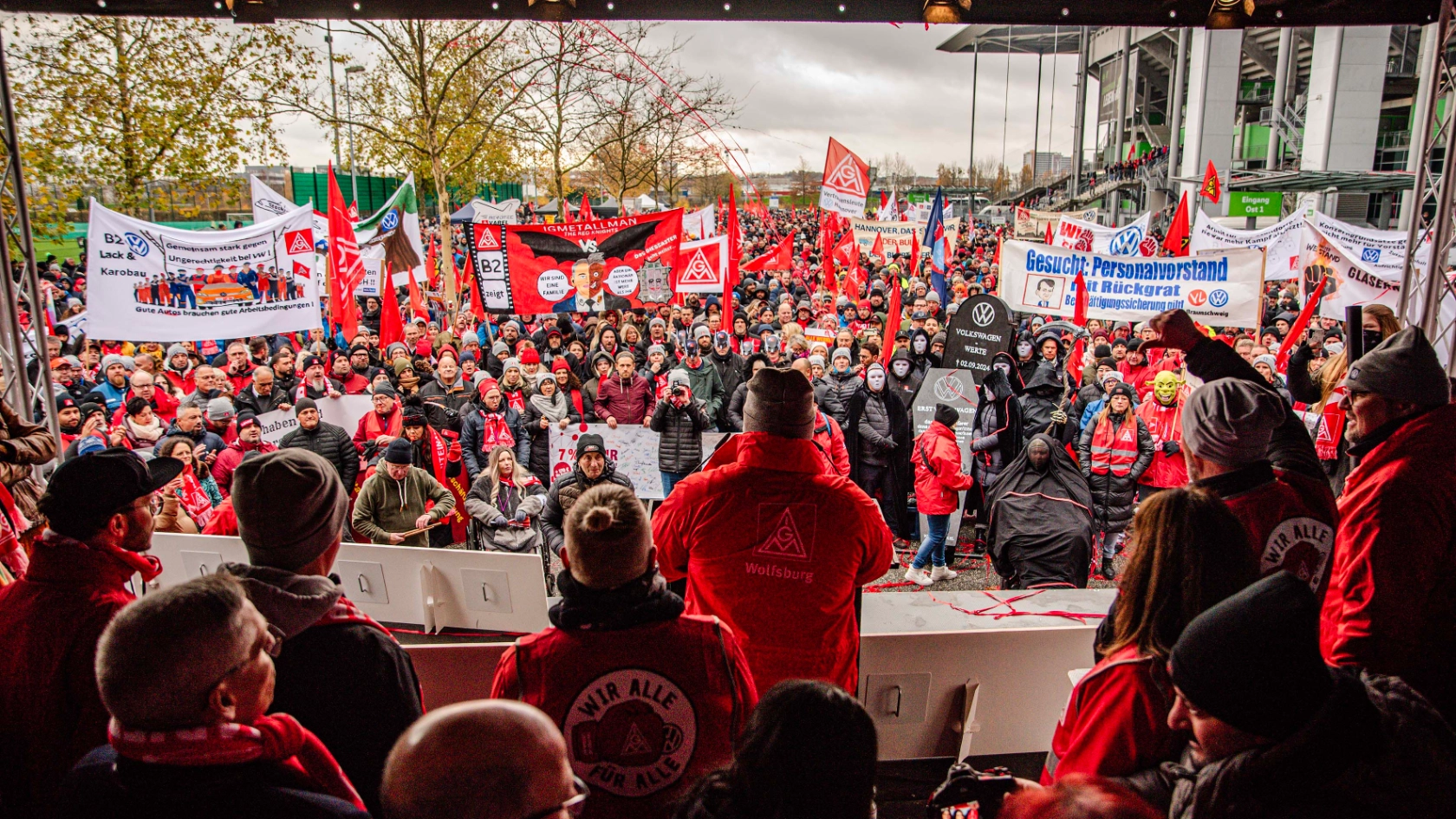 2024-11-21 3. Verhandlung VW Kundgebung