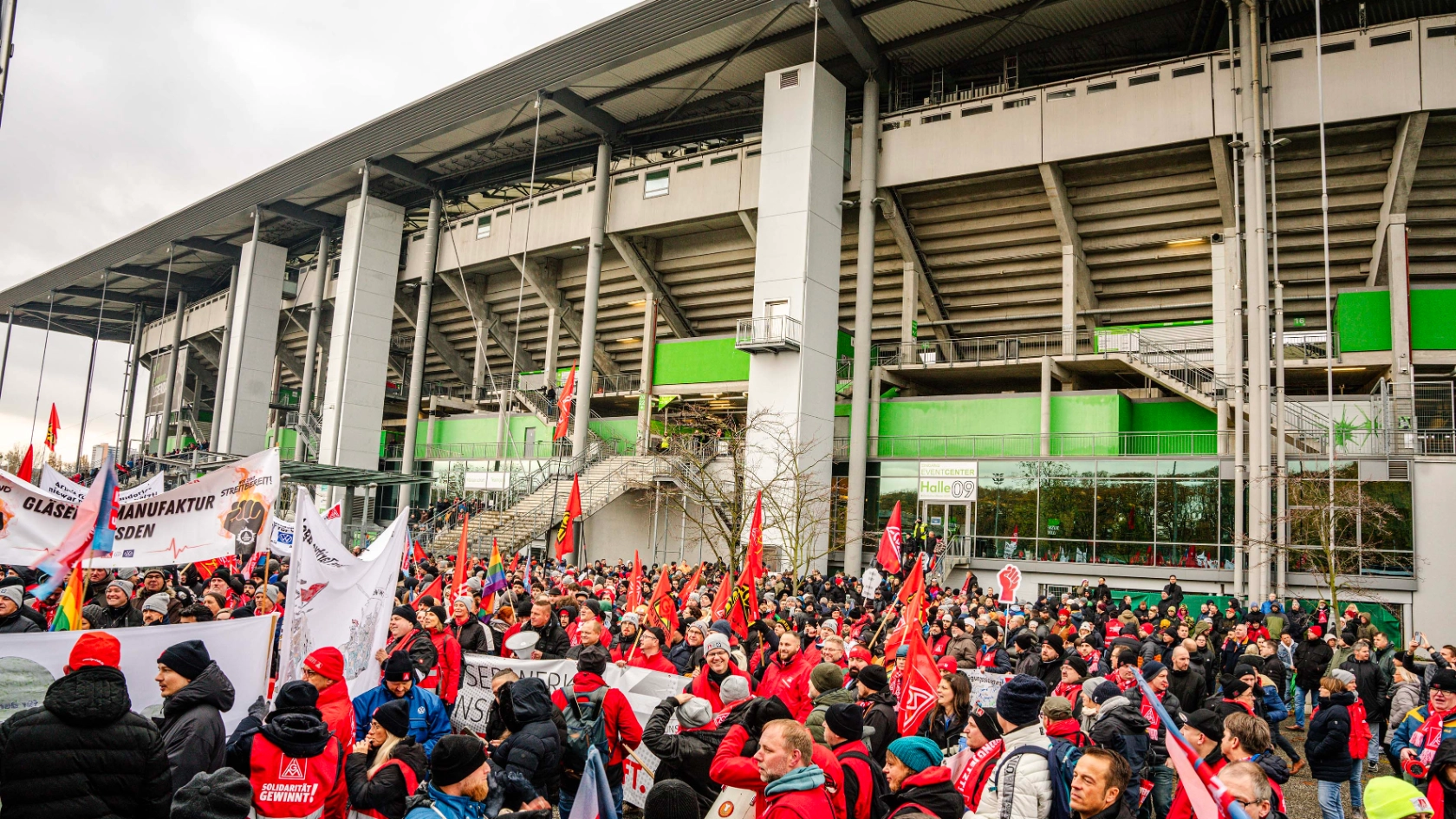2024-11-21 3. Verhandlung VW Kundgebung