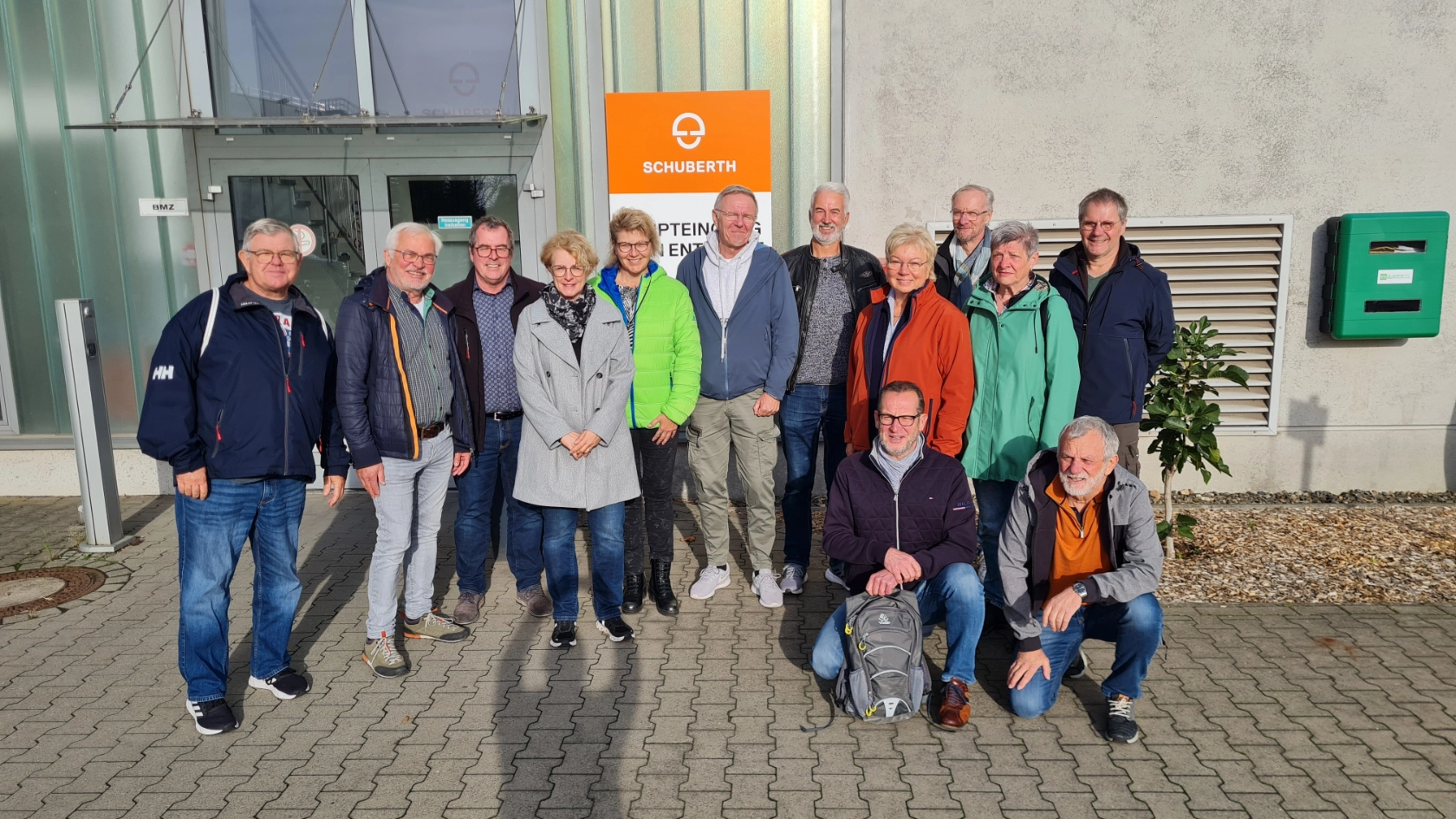 Betriebsbesichtung Firma Schuberth