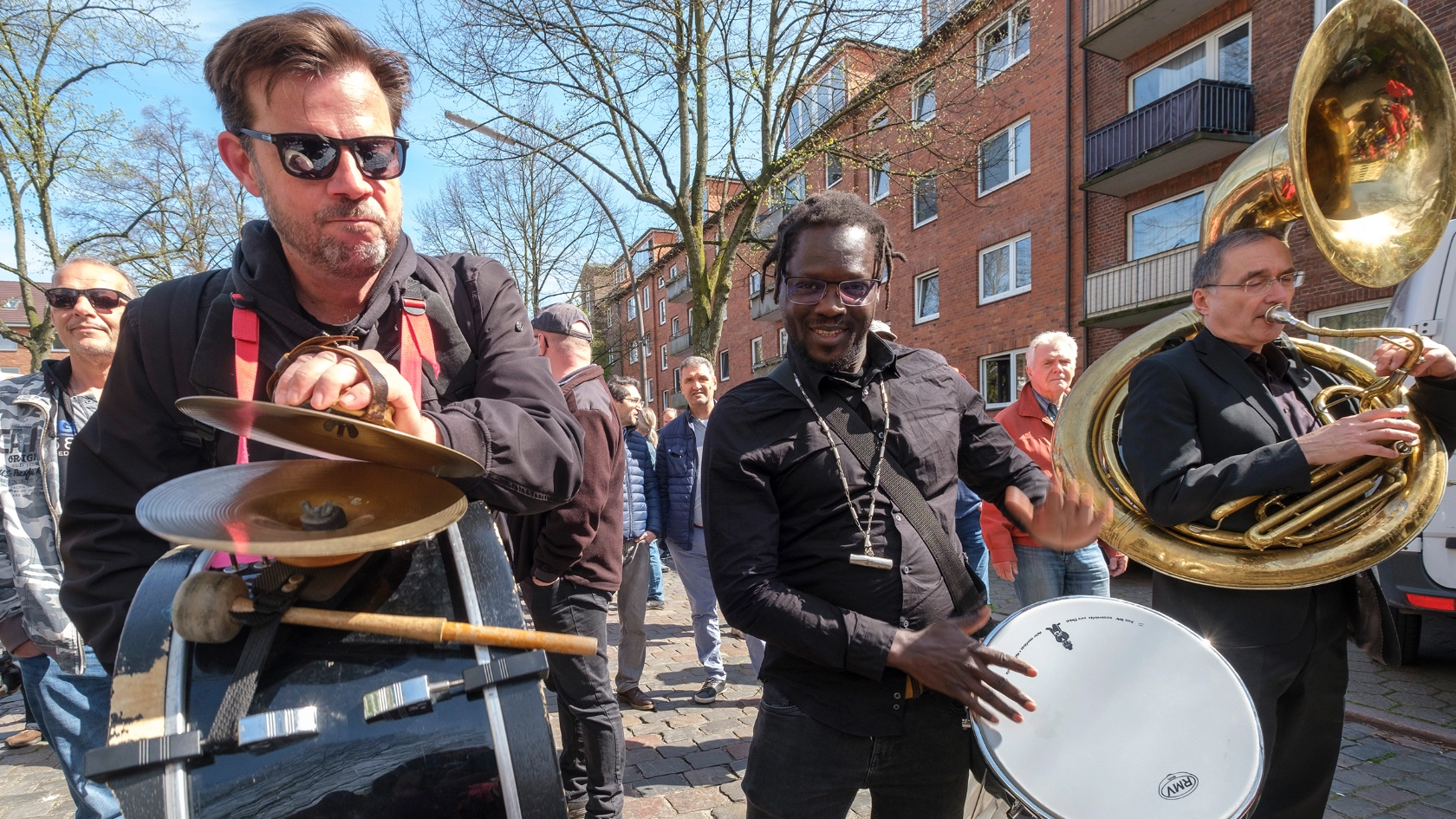 1. Mai 2023 in Hamburg mit Jürgen Kerner