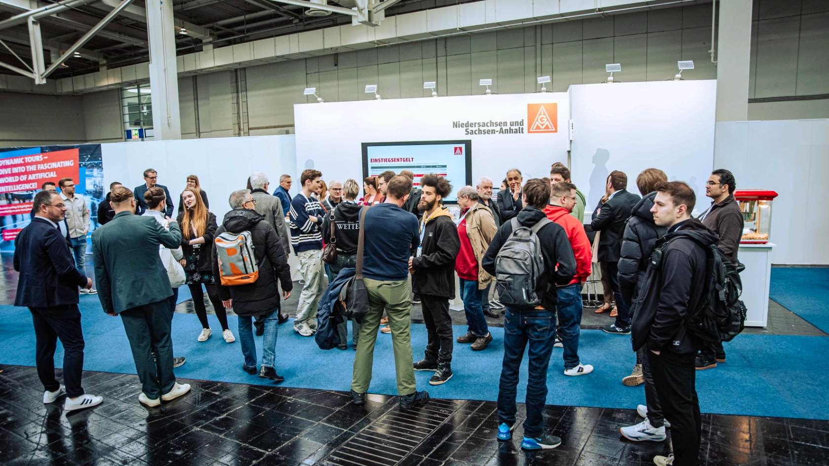 Hannover Messe 2025 - IG Metall-Stand