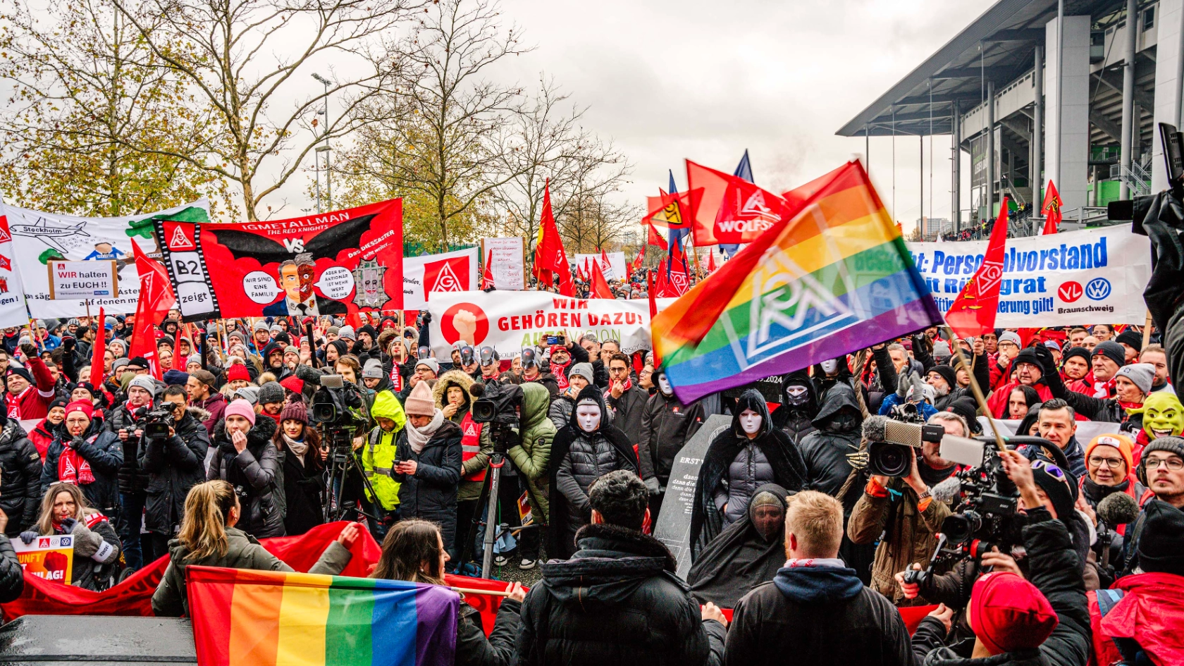 2024-11-21 3. Verhandlung VW Kundgebung