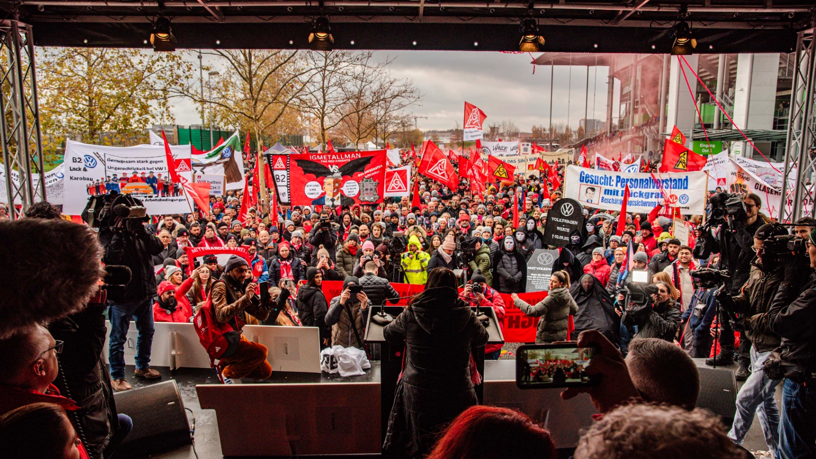 2024-11-21 3. Verhandlung VW Kundgebung