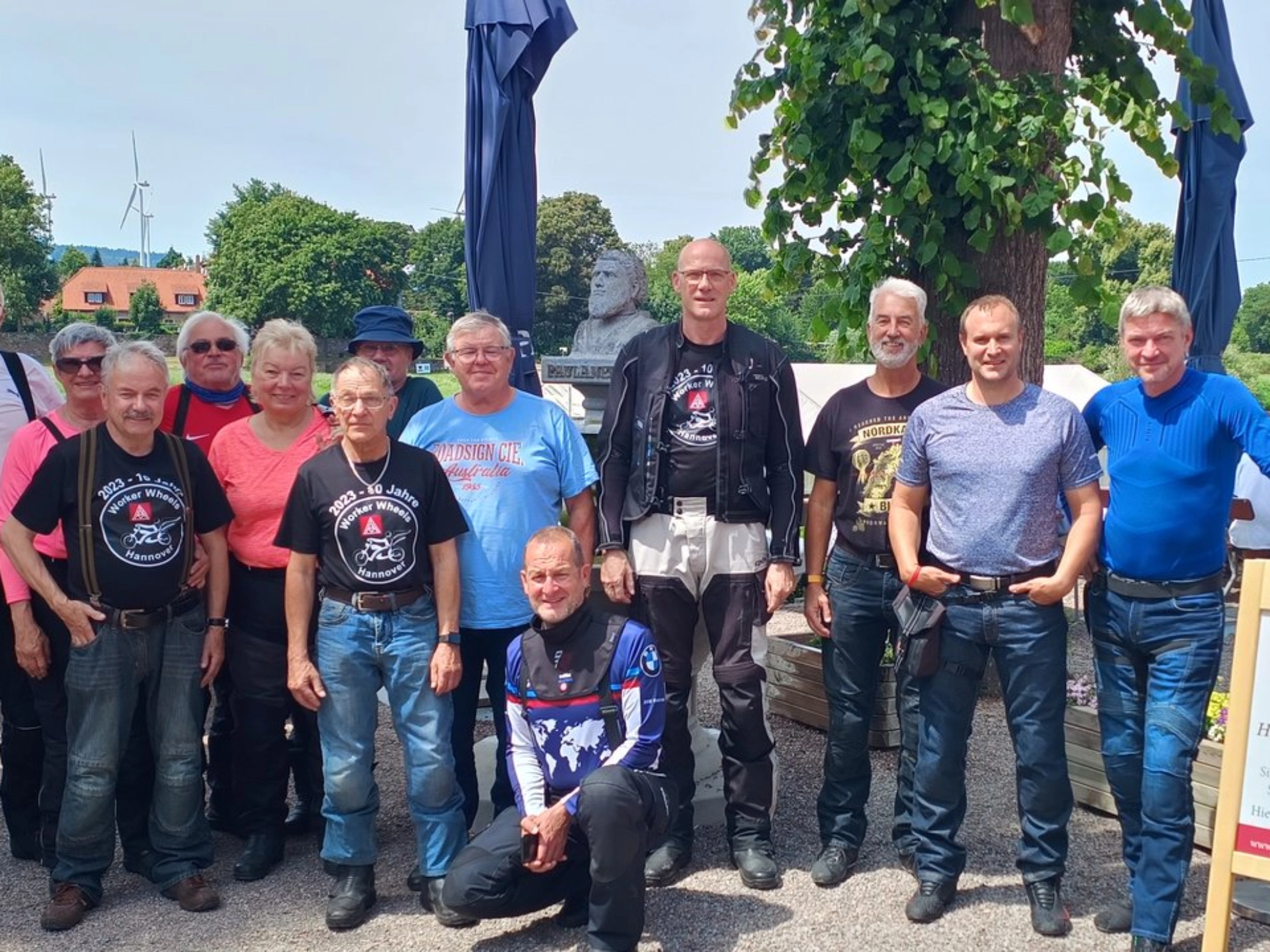 Die Worker Wheels auf ihrer Tagestour am 22. Juni 2025