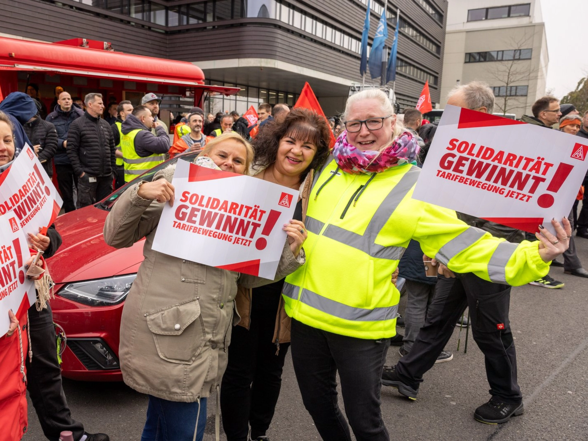Warnstreik bei ZF Wabco