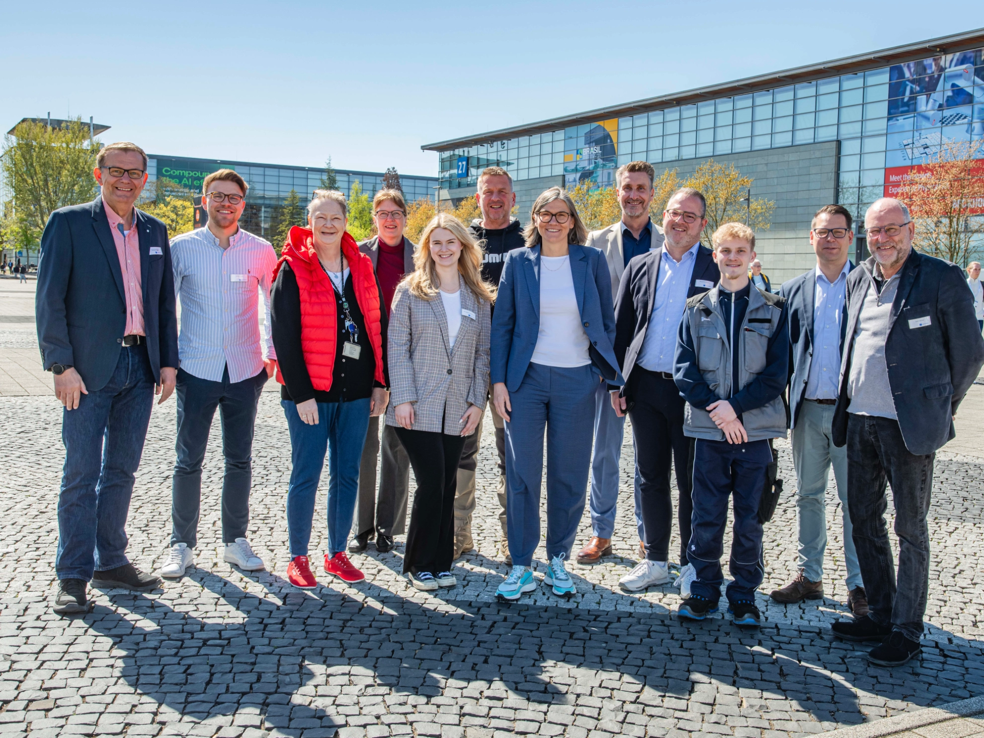 Christiane Benner trifft Vertrauensleute und Betriebsrat der Deutschen Messe