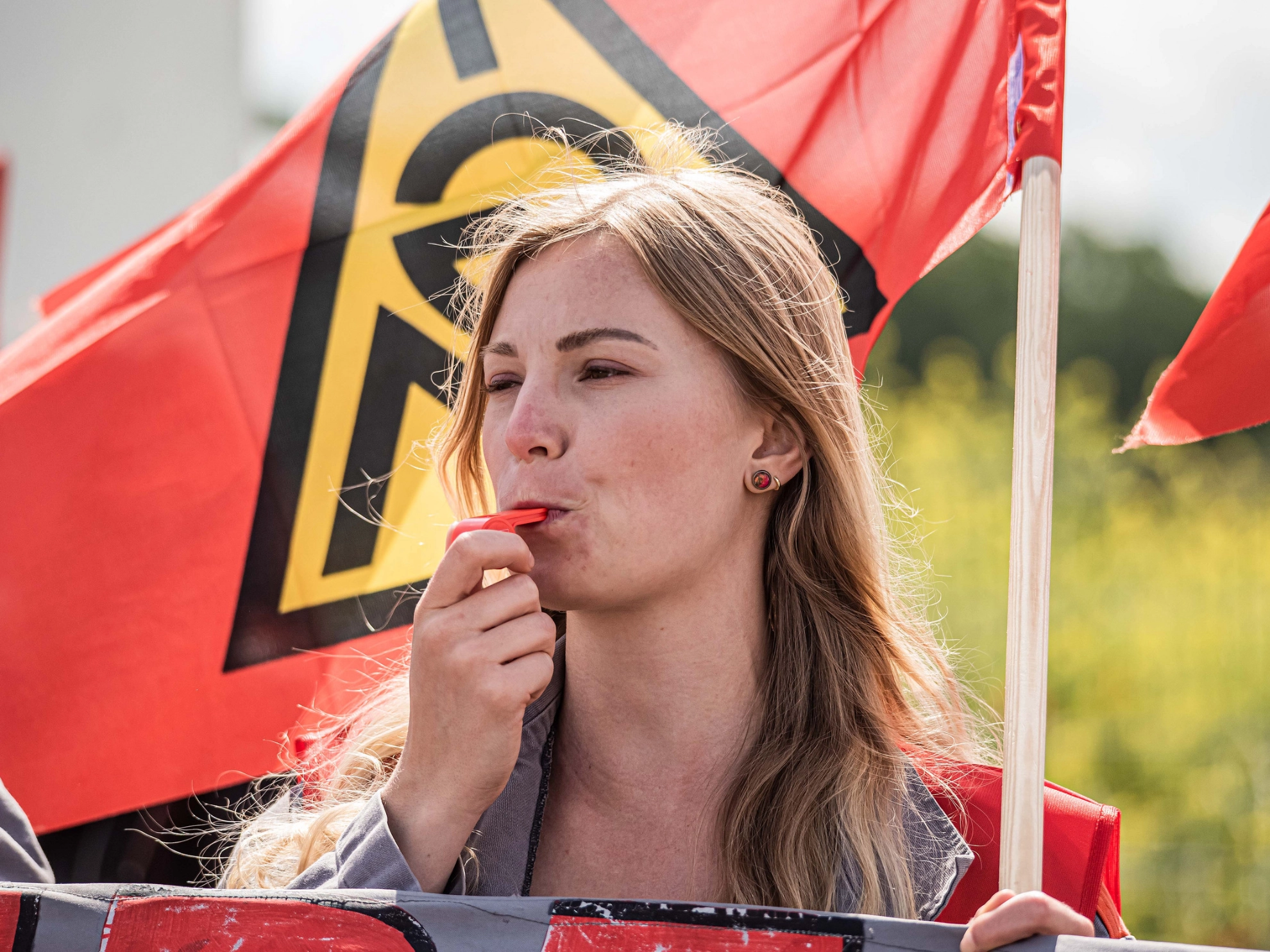 Warnstreik Salzgitter Stahl