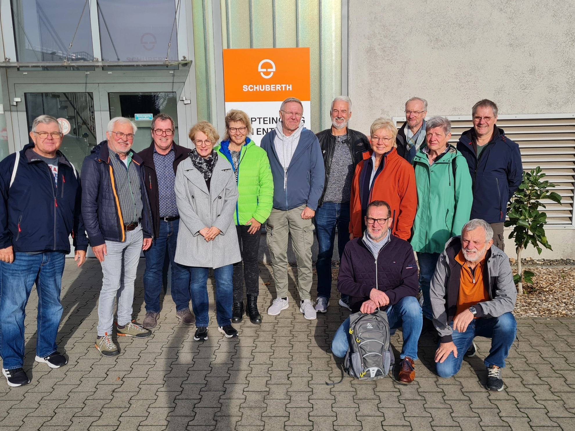 Betriebsbesichtung Firma Schuberth