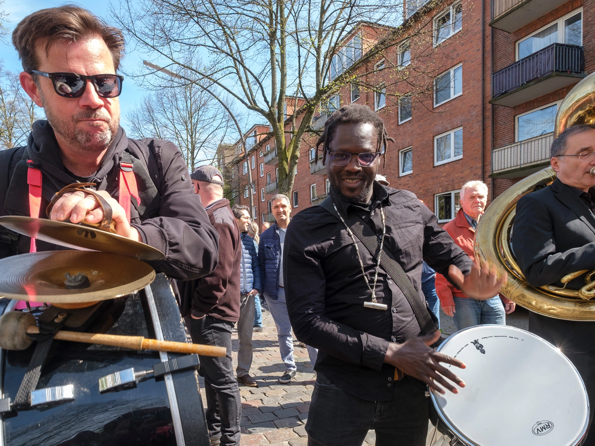 1. Mai 2023 in Hamburg mit Jürgen Kerner