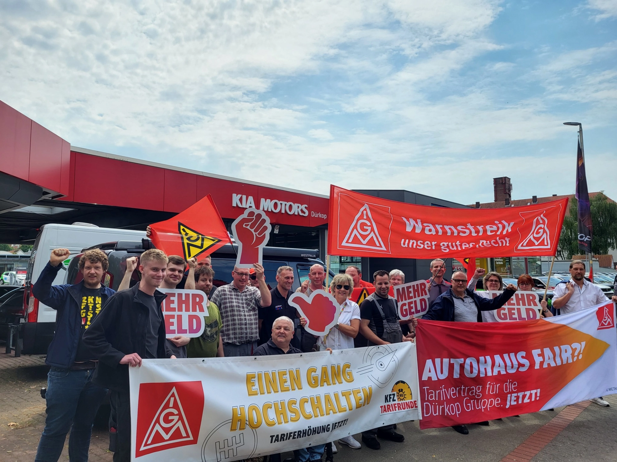 2023-06-09 Warnstreik bei Duerkop