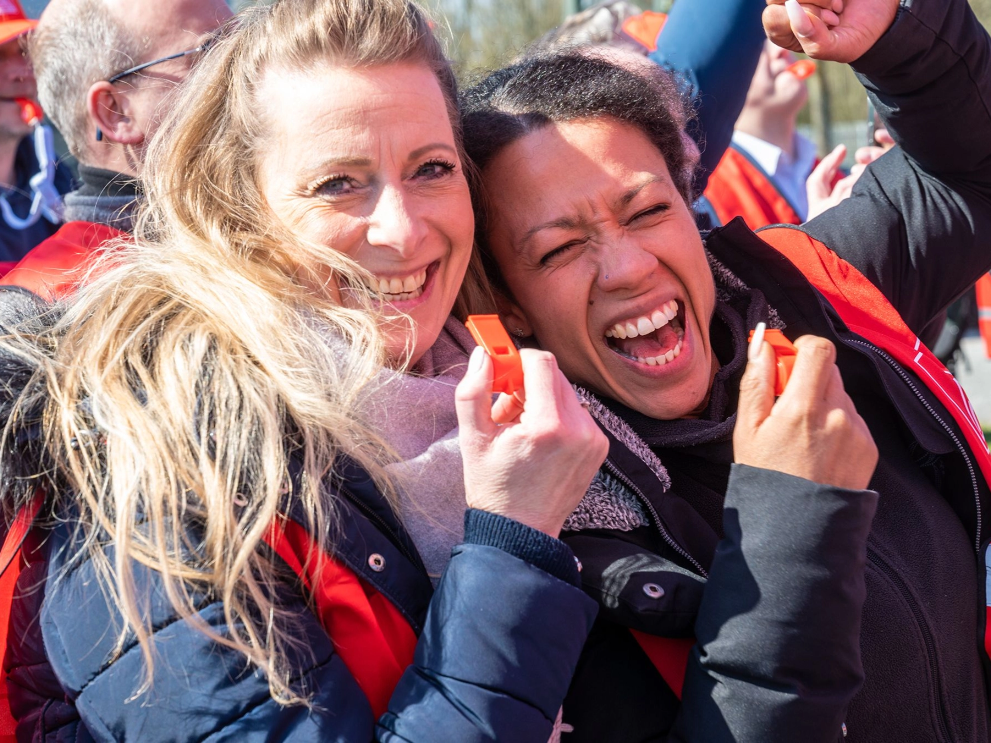 Warnstreik Kfz-Tarifrunde 2023 Hamburg