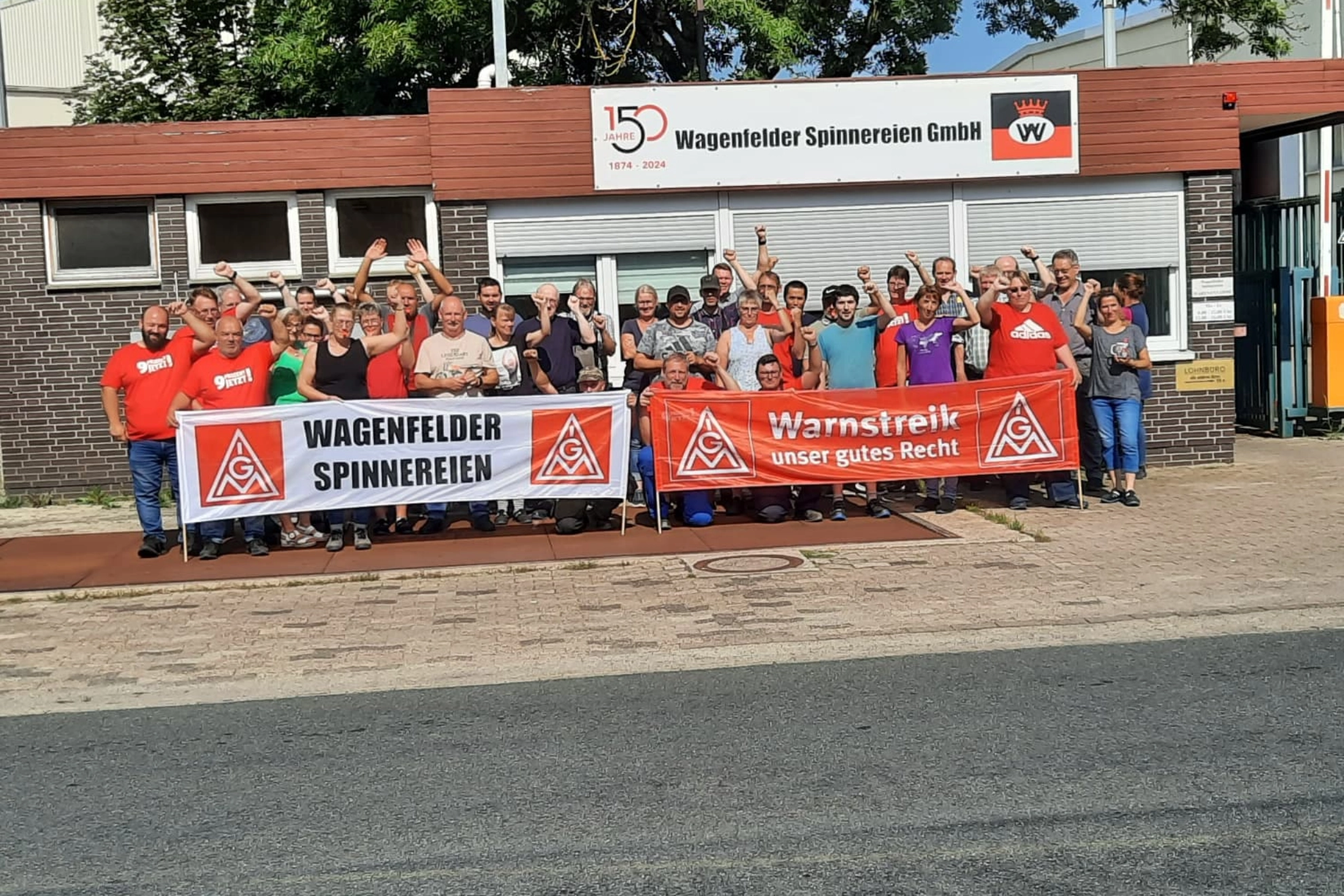 Wagenfelder Warnstreik 2025