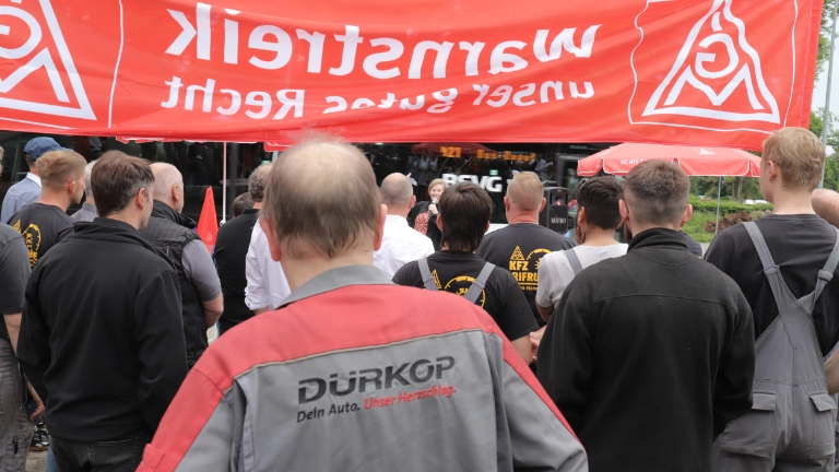 2023-06-09 Warnstreik bei Duerkop