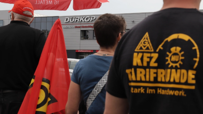 2023-06-09 Warnstreik bei Duerkop