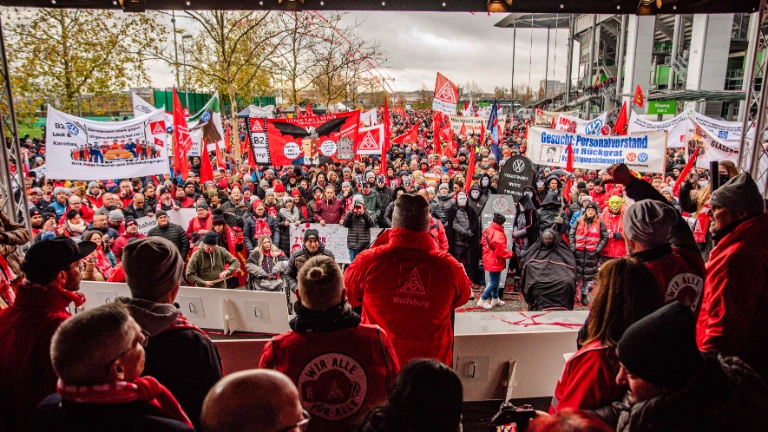 2024-11-21 3. Verhandlung VW Kundgebung