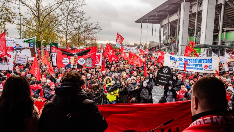 2024-11-21 3. Verhandlung VW Kundgebung