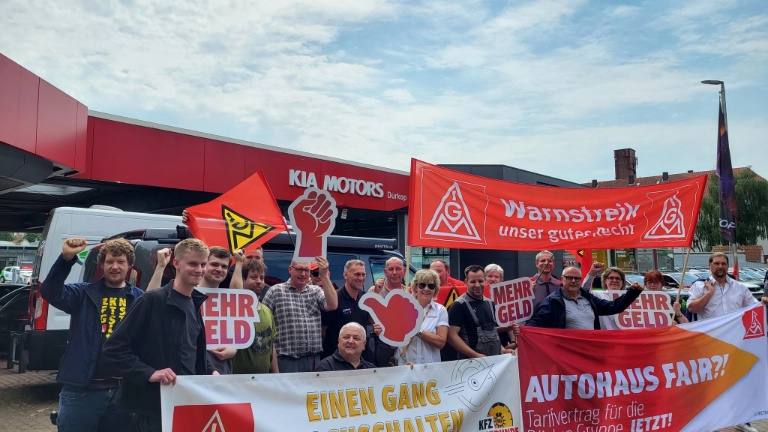 2023-06-09 Warnstreik bei Duerkop