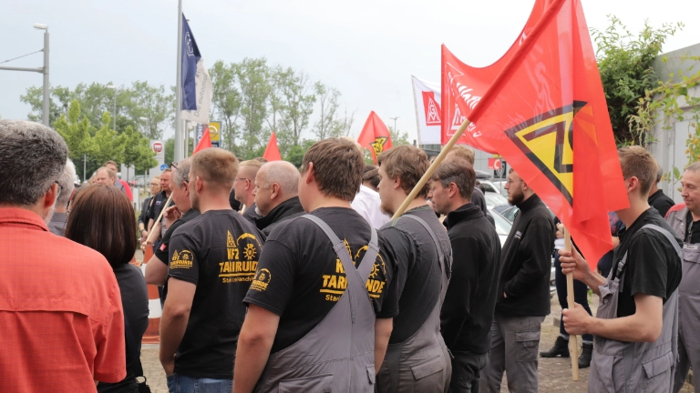 2023-06-09 Warnstreik bei Duerkop