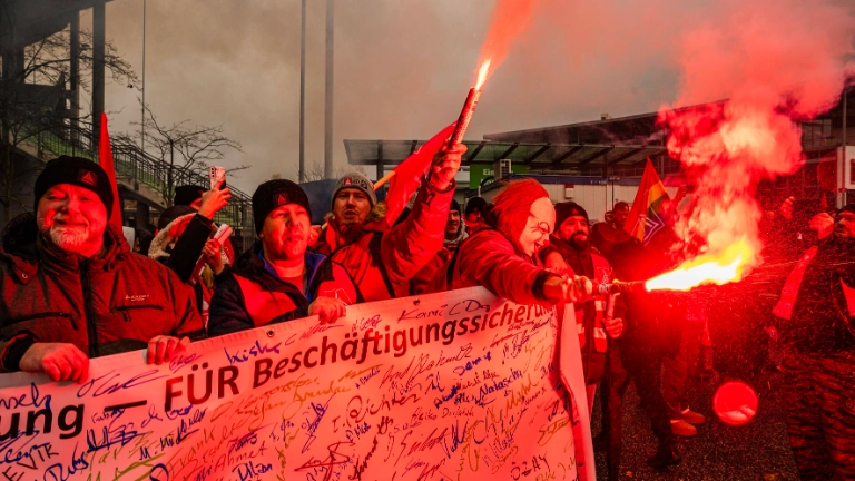 2024-11-21 3. Verhandlung VW Kundgebung