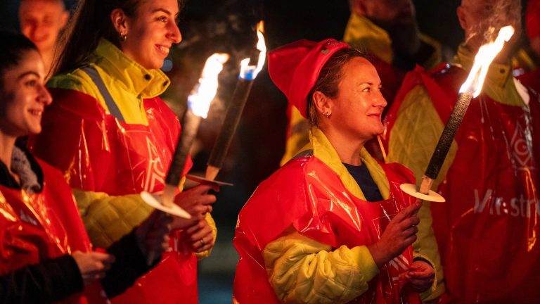 Warnstreik bei Clarios in Hannover